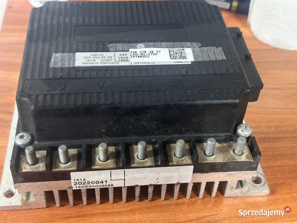 Sterownik LINDE LAC0227 CC 3903703027 24V 150A Układ elektryczny i zapłon Antonie sprzedam