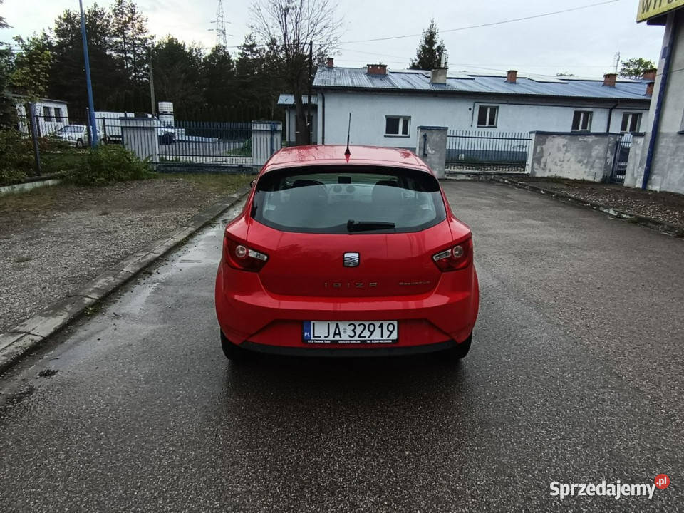 Seat Ibiza Ks serwisowa IV 2008 czerwony Janów Lubelski sprzedam