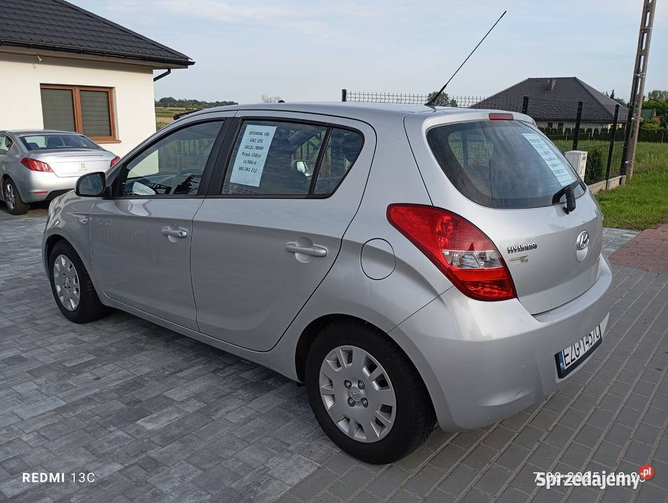 Hyundai I20 2012 Benzyna LPG Gaz Sekwencja nieuszkodzony Łęczyca