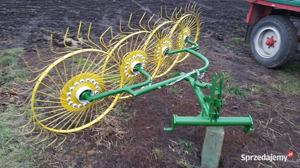 Zgrabiarka zawieszana gwiazdowa 4ka Przewracarka Mircze