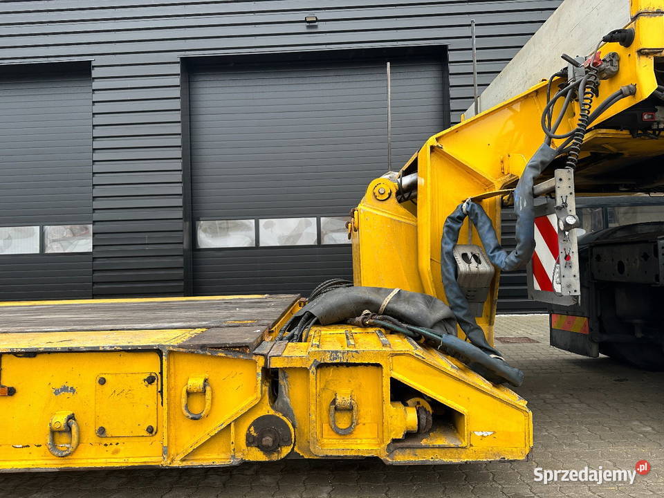 Tiefbett naczepa niskopodwoziowa do maszyn mazowieckie sprzedam