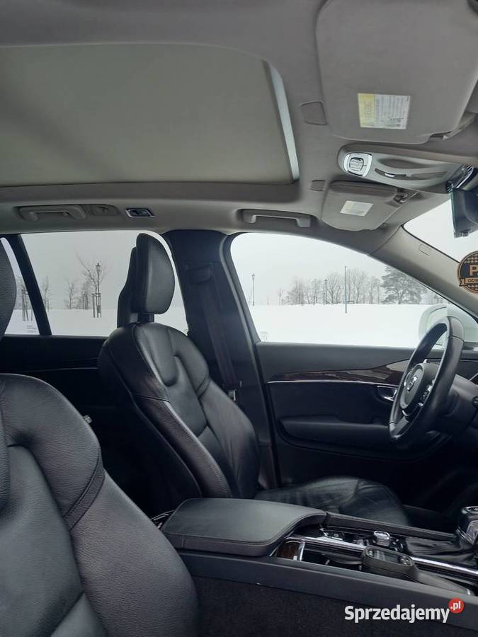 Volvo XC 90 T6 AWD Momentum 7os Biała Perła Ełk sprzedam