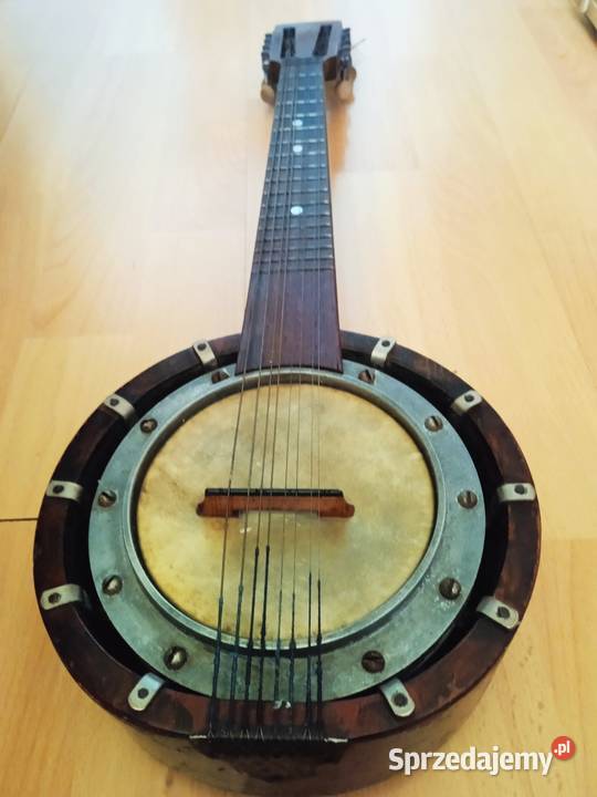 Stare Banjo z lat 40 tych Instrumenty smyczkowe Kraków sprzedam