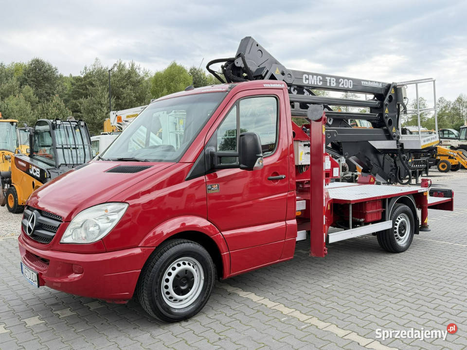 Mercedes Sprinter Podnośnik Koszowy 20m CMC Widełki