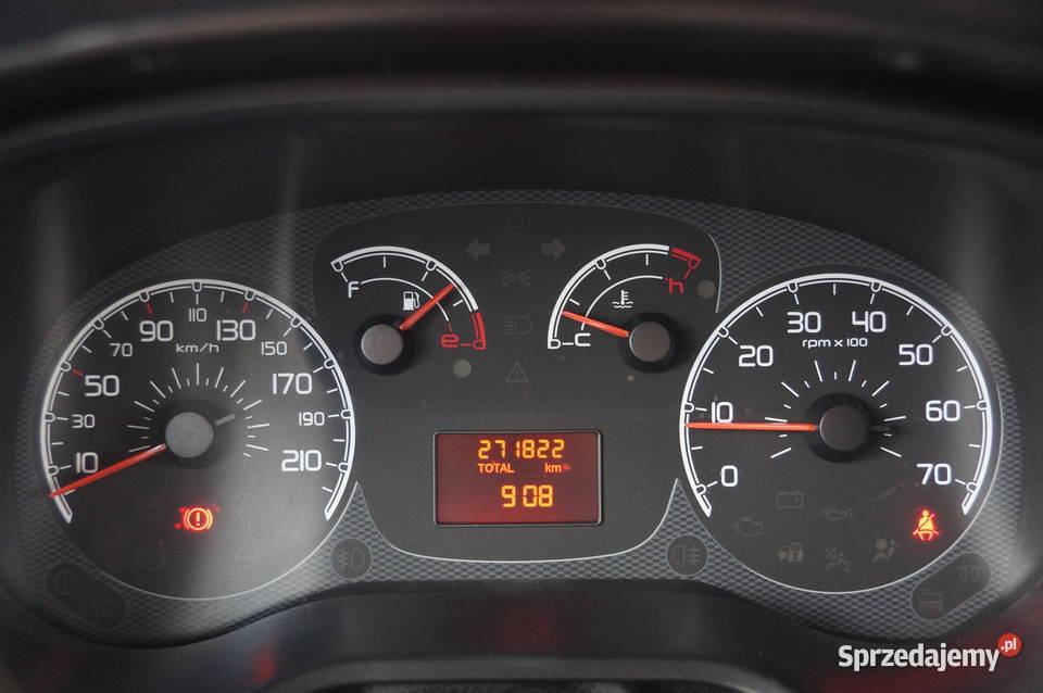 Fiat Doblo 16 Diesel 105 Klimatyzacja Hak Salon immobilizer
