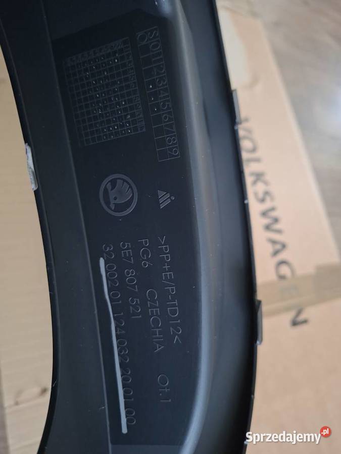 Spojler zderzaka tylnego octavia 4 świętokrzyskie Ostrowiec Świętokrzyski