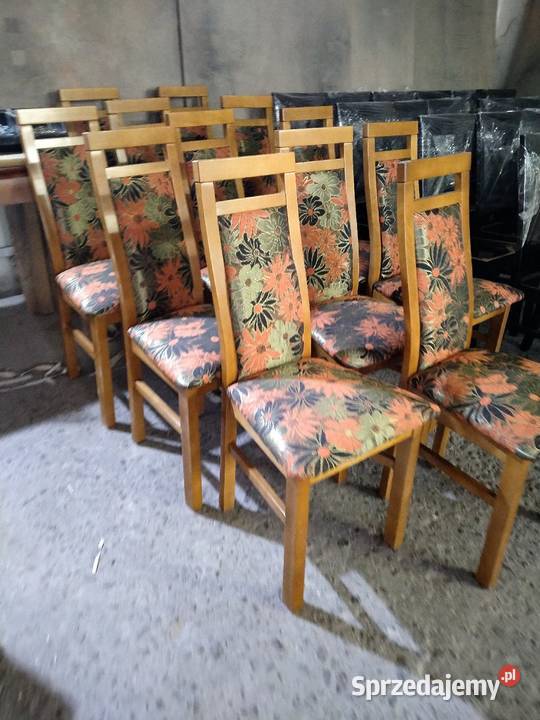 Nowe krzesła bukowe