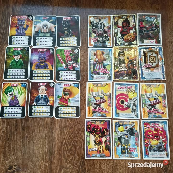 Karty LEGO Batman LEGO Nexo Knights Strzyżów