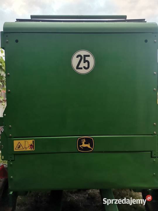 Prasa John Deere 582 łódzkie Dmosin