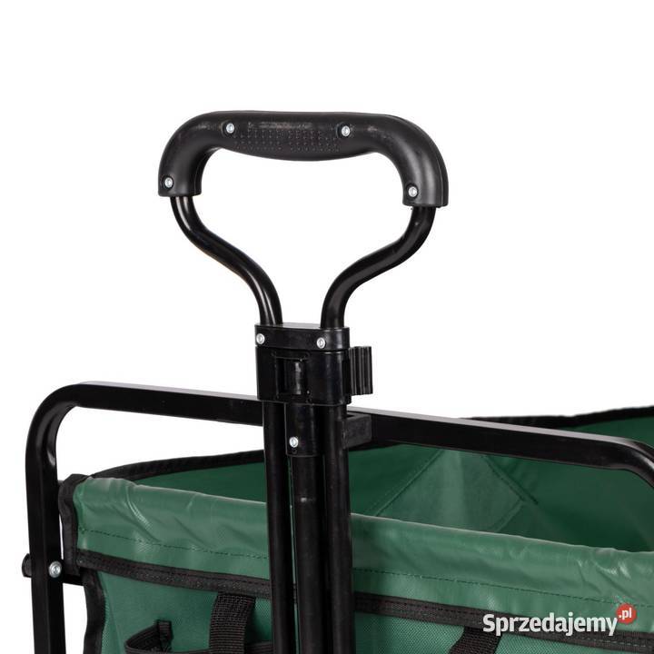 Składany duży wózek ogrodowy plażowy turystyczny wielkopolskie