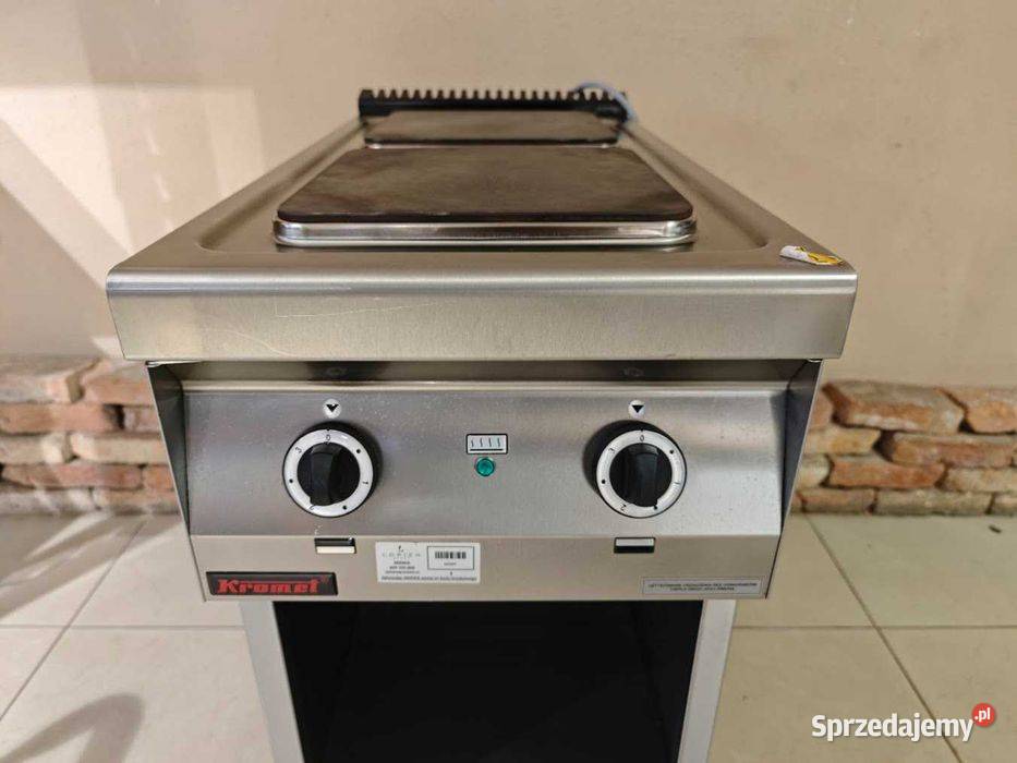 Kuchnia Gastronomiczna Kromet 900KE moc 16 i 8 Góra sprzedam