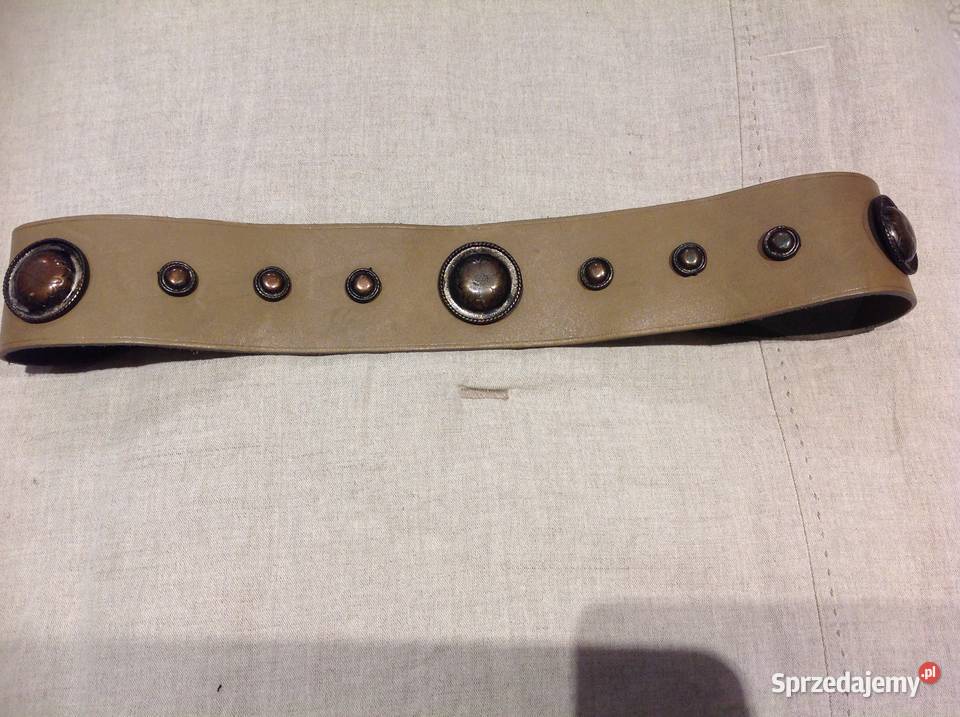 Pasek Skórzany Damski SSM skóra naturalna Skóra lubuskie Nowa Sól