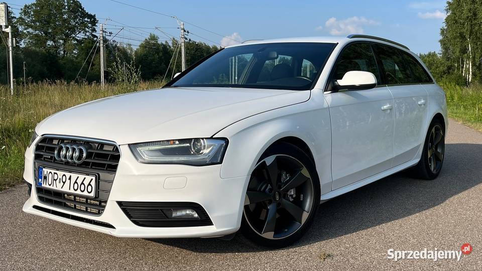 Audi A4 B8 20 Polift 2013R Quatro TDI Sline mazowieckie Małkinia Górna sprzedam