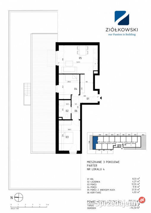 Nowe M w sercu Wołomina olbrzymi tarasmiejsce Rok budowy 2025 Sprzedaż Nieruchomości mazowieckie
