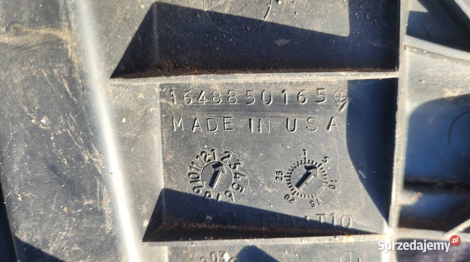 MERCEDES ML W164 WZMOCNIENIE STELAŻ ZDERZAKA śląskie Ruda Śląska