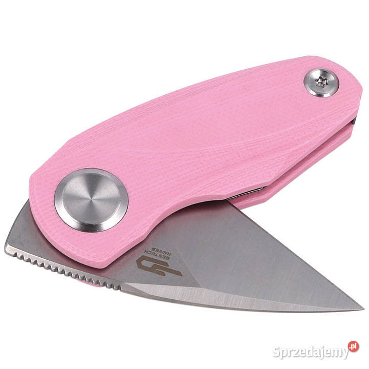 Nóż składany Bestech Tulip Pink G10 Satin