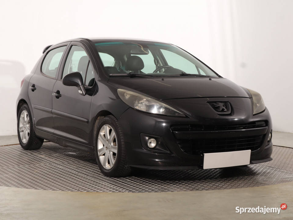 Peugeot 207 16 HDi czarny Katowice