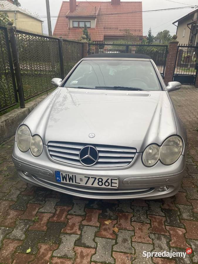 MercedesBenz CLK 200 Kompressor Cabrio 2003 benzyna Kobyłka