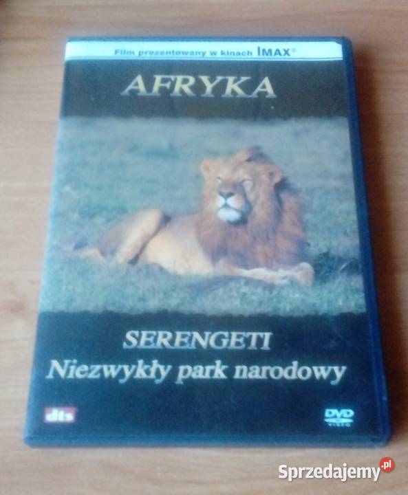 Afryka Serengeti Niezwykły Park Narodowy DVD małopolskie Skawina sprzedam