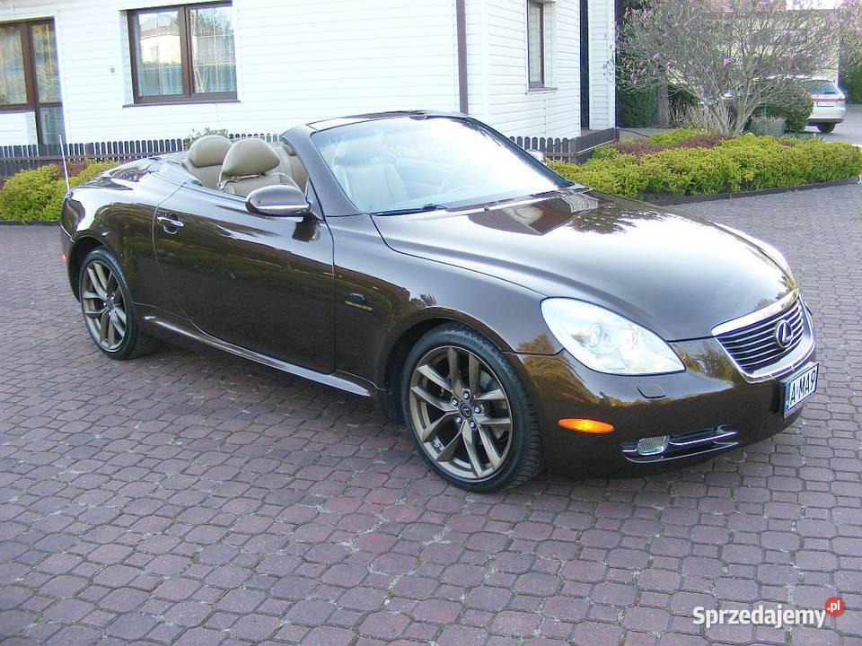 Lexus SC 430 limitka Pebble Beach Edition V8 automatyczna SC Warszawa