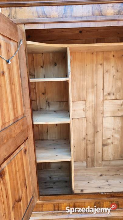 Drewniana stara szafa rozkładana podkarpackie Rzeszów