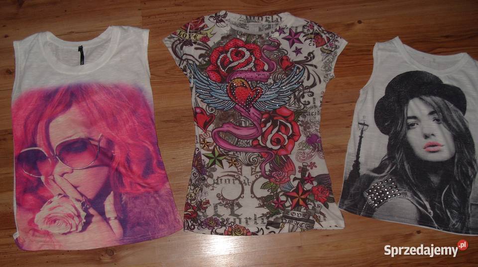 3 x KOLOROWE Bluzki r3436