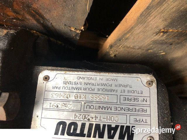 Manitou Skrzynia Biegów CZĘŚCI wielkopolskie Jastrzębniki