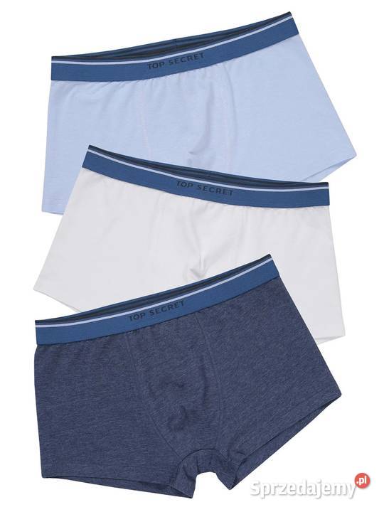 bokserki męskie Top Secret 3pak Olkusz