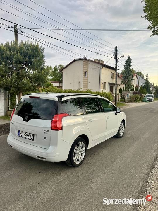 PEUGEOT 5008 16 TURBO BENZYNA AUTOMAT 7OSOBOWY aluminiowe felgi Łódź