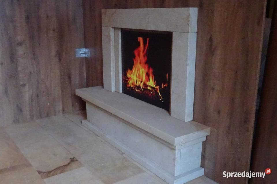 Portale kominkowe kamienne pod wkład elektryczny Obudowy łódzkie Wielgomłyny