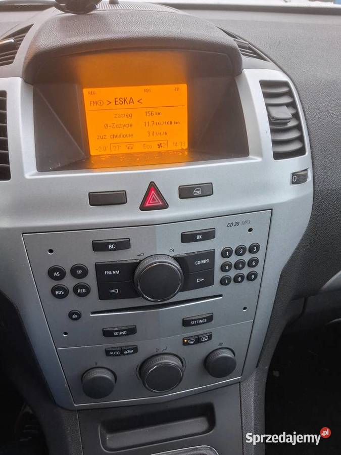 Zafira 18 nowy gaz Stag 7 foteli lifcie Gniezno