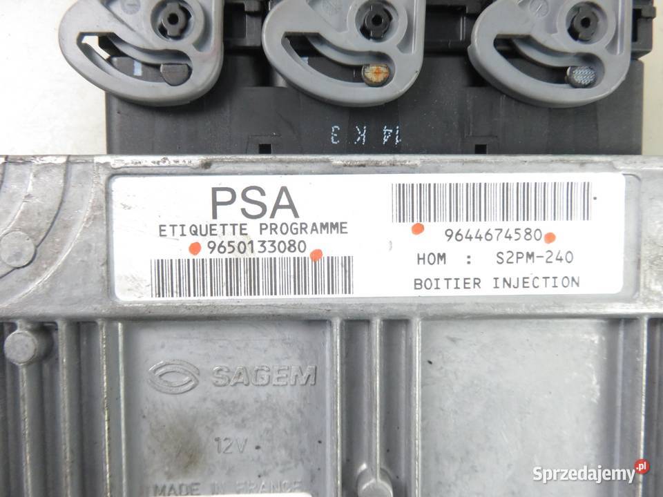 STEROWNIK CITROEN C5 I 18 16V 9644674580 Komputery sprzedam