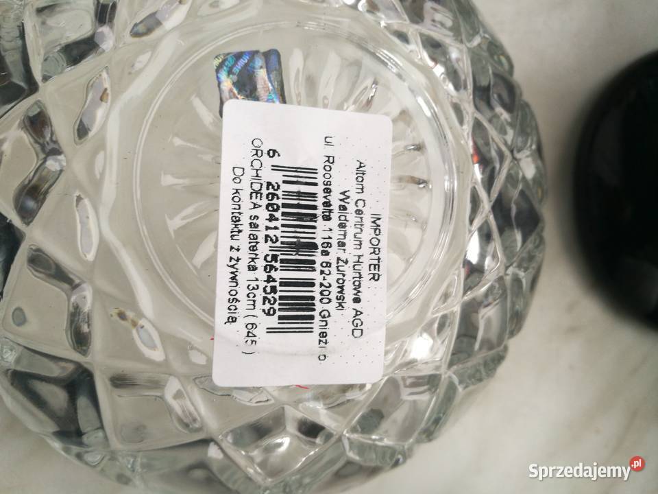 Kryształowe miseczki nowe komplet Choszczno