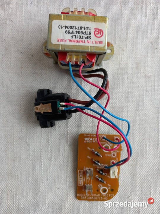 Transformator z radia z mostkiem prostowniczym lubelskie Tomaszów Lubelski
