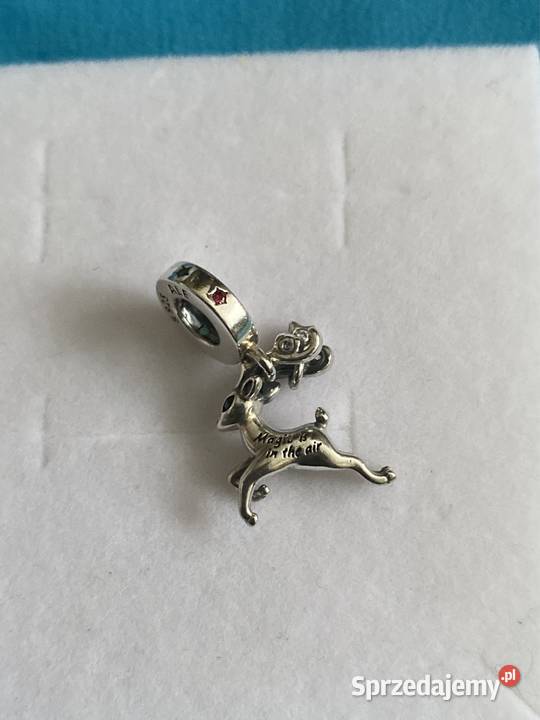 nowa świąteczna zawieszka charms beads renifer Gdynia