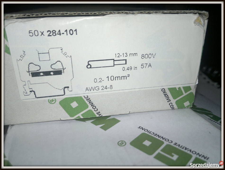 Złączki Wago różne wymiary typ 280101 Dąbrowa Górnicza