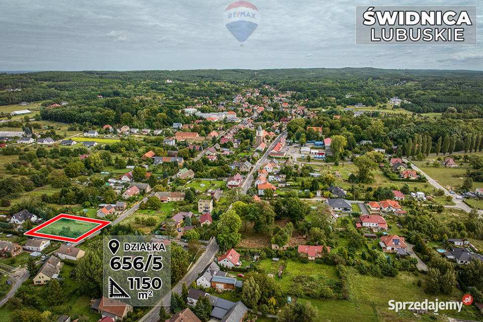Działka budowlana 1150 m Zielonej Góry Sprzedaż Nieruchomości Świdnica