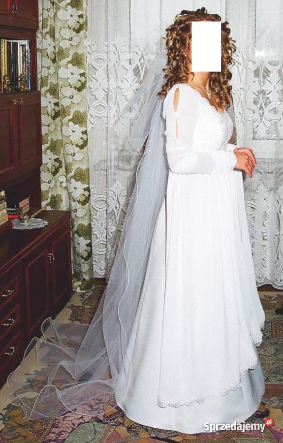 SUKNIA ŚLUBNA PRODUKCJA SALON EVA SASS śląskie