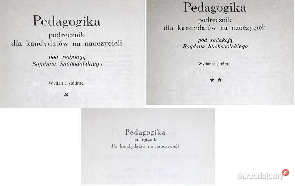 Pedagogika Tom 1 i 2 Bogdan Suchodolski Chełm