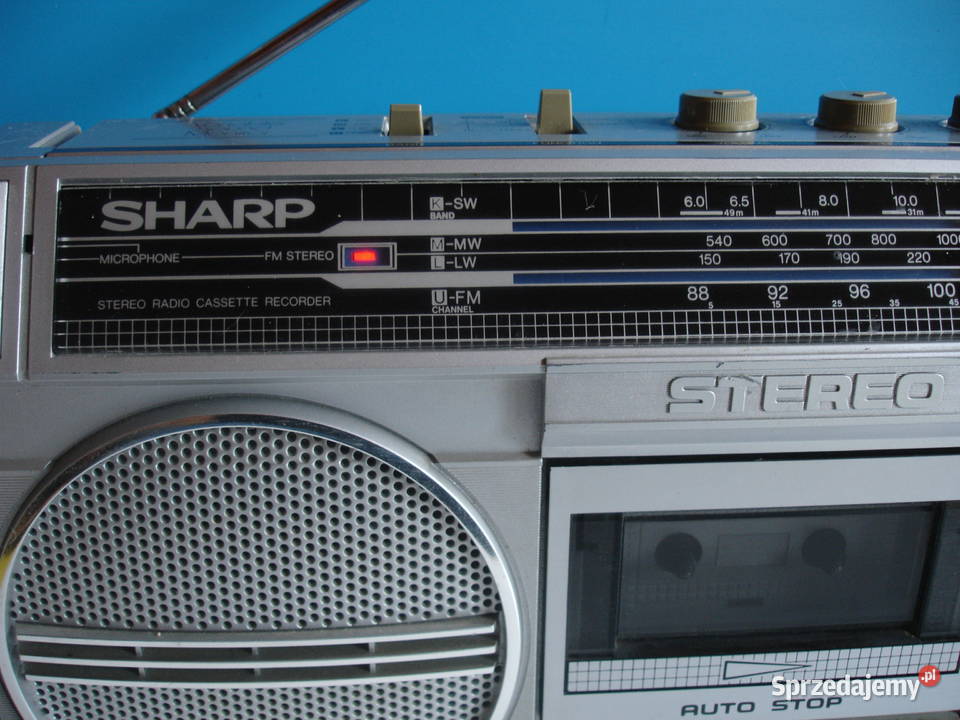 Radiomagnetofon SHARP GF4343 Elektronika