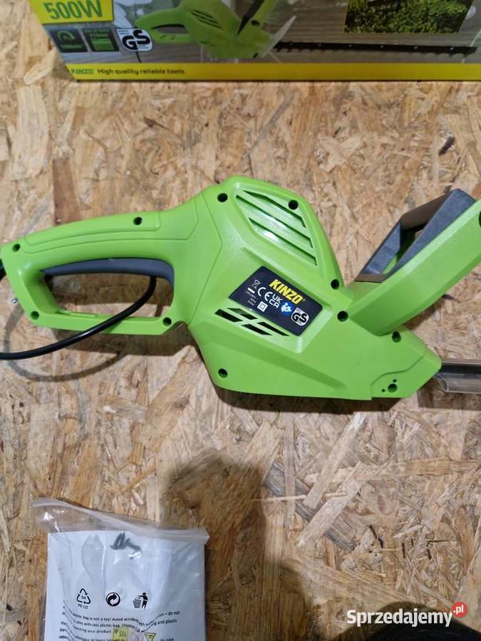 Elektryczne nożyce do żywopłotu Kinzo Garden Głogowa
