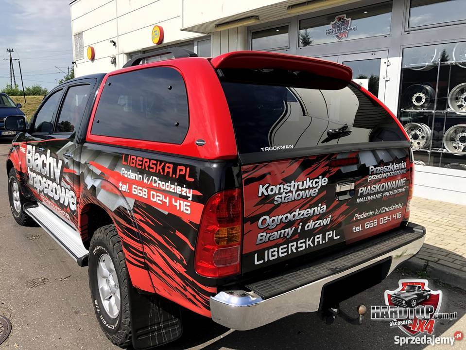 Zabudowa Hardtop Toyota Hilux 200515 Truckman Pasłęk