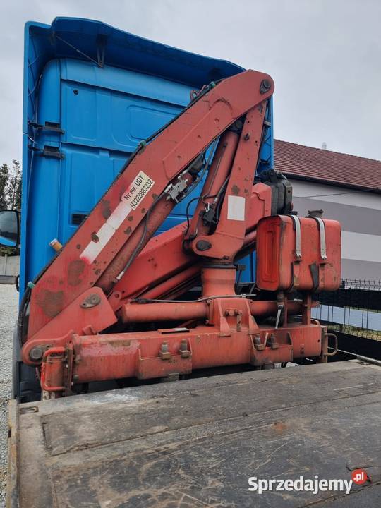 Sprzedam SCANIA 114L Platforma z HDS FASSI 140 Brzyków