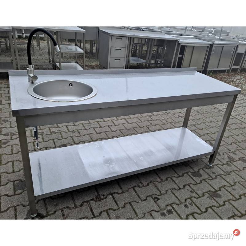 Zlew 1 Komorowy z Blatem i Półką 1806085 M391 Nowe Skalmierzyce
