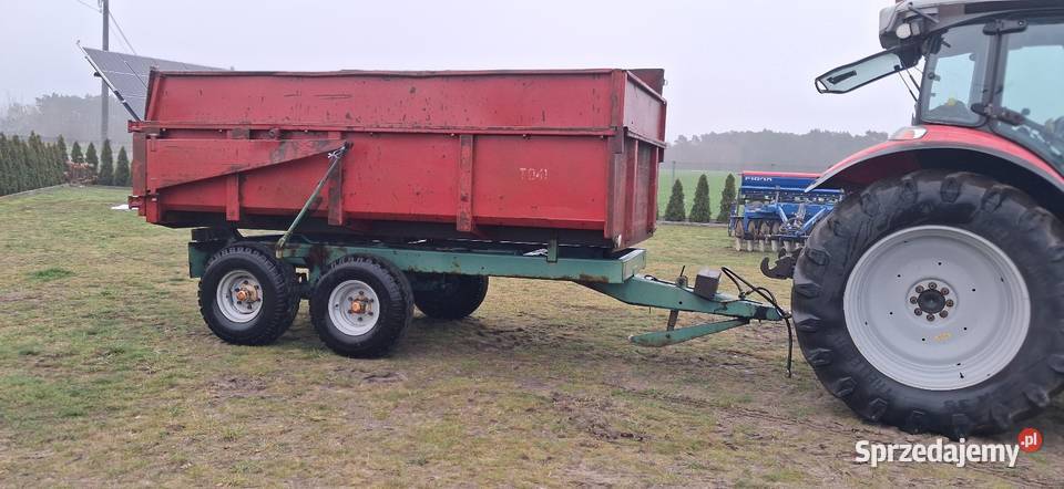 Przyczepa wywrotka tandem skorupa wielkopolskie Kępno