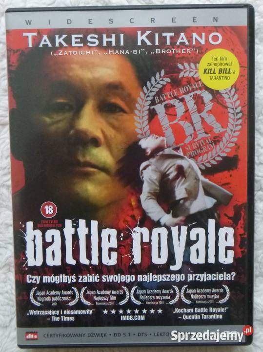 Film DVD Battle Royale 1 płyta Warszawa