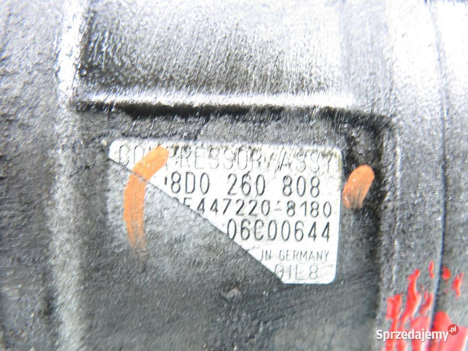 KOMPRESOR KLIMATYZACJI VW PASSAT B5 FL sedan 3B3 osobowe małopolskie sprzedam