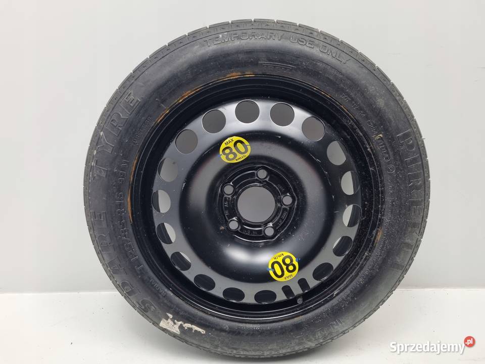 KOŁO DOJAZDOWE Opel Vectra C Astra H 12585 R16 lubelskie Chełm
