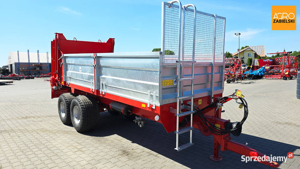 Rozrzutnik obornika 8 ton 8000 ROLTRANS N2504 Korytki