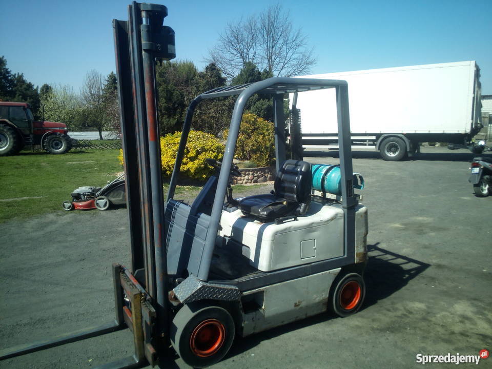 Sprzedam wózek widłowy Fiat OM G18 LPG duplex 4m Wróblew sprzedam